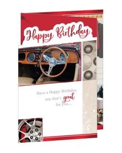 Birthday C75 Pk6 Out of the Blue