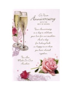 Anniversary Wishes C75 Pk6 Simon Elvin
