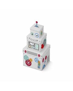 Set of 3 Robot Gift Boxes