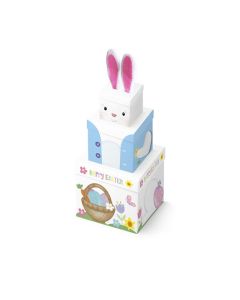 3pc Easter Bunny Plush Box Eurowrap