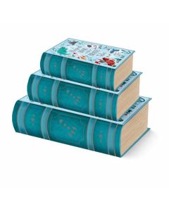 Set of 3 Book Boxes Male Juvenile Brave Tales Eurowrap