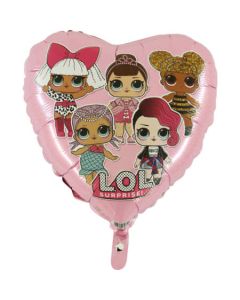 18" LOL SURPRISE PINK HEART - L18032PK