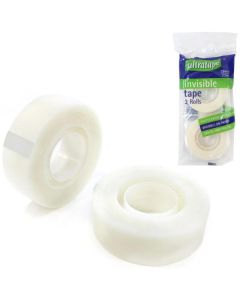 19mm x 33m Invisible Mending Tape 2 Rolls