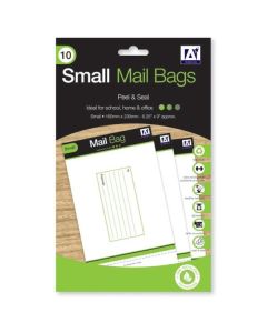 Small  Mailing Bags 235 x 160 mm Pk10 IG Design