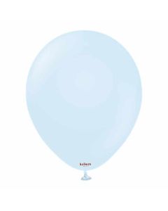 36" Macaron Pastel Blue 2ct Latex Balloons From Kalisan