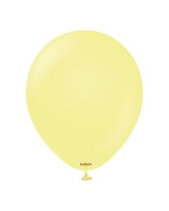 36" Macaron Pastel Yellow 2ct Latex Balloons From Kalisan