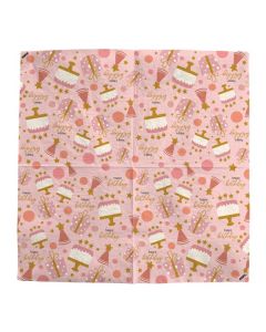 Rose Confetti Napkins 33x33cm Pk20 Maverick
