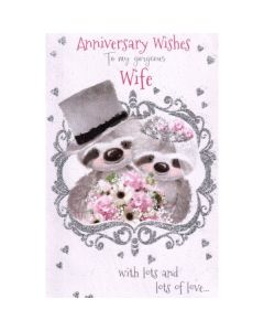 Wife Anniversary C75 Pk6 Out of the Blue