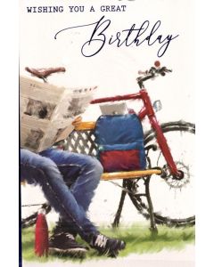 PK6 OPEN BIRTHDAY MALE TRAD C75 CARDS  ,NETT (313B) - OTB-17313B