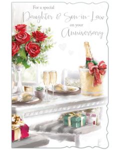 Daughter & Son in Law Anniversary C75 Pk6 Out of the Blue