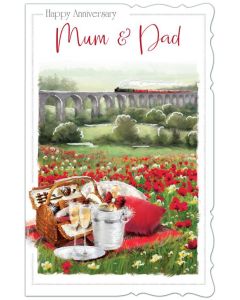 Mum & Dad Anniversary C125 Pk6 Out of the Blue