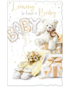 Leaving To Have A Baby Neutral C125 Pk6 Out of the Blue