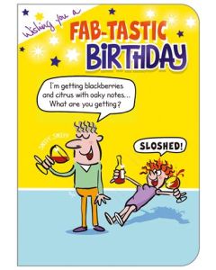 Birthday Humour C50 Pk6 Out of the Blue