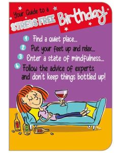 Birthday Humour C50 Pk6 Out of the Blue