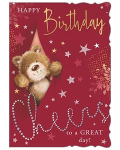 Birthday C50 Pk6 Out of the Blue