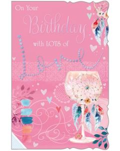 Birthday C75 Pk6 Out of the Blue