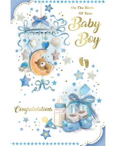 Birth Boy C125 Pk6 Cards Xpress Yourself