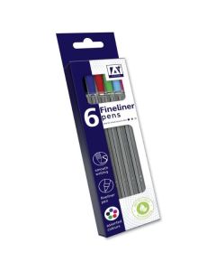 Fine Liner Pens Pk6 IGDesign