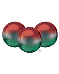 Pk3 Orbz Ombre Red & Green Foil Anagram