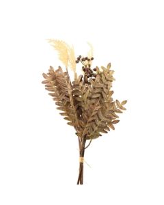 56cm Foliage and Berry Bundle Green