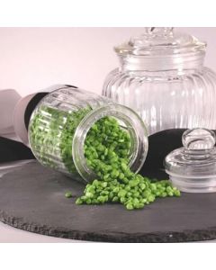 Apple Green Pebbles In Jar 4-6mm 750gr  (Apac)