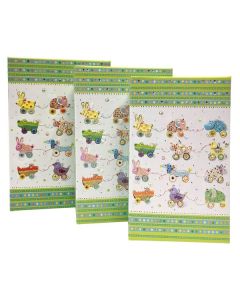 Set of 3 Rectangle Gift Boxes Tulip