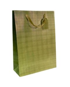 Gold Foil Effect Extra Large Gift Bag Pk6 (Tulip)