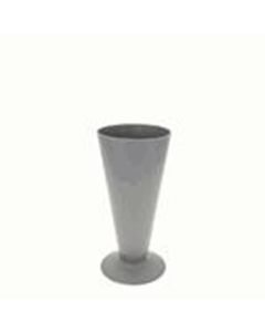 Plastic Silver Vase Size 3
