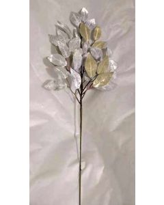 60cm Christmas Spray Gold/Silver