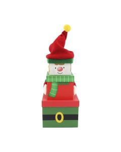 3pc Plush Elf Boxes Eurowrap