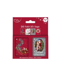 Traditional Gift Tags 1Pk Eurowrap