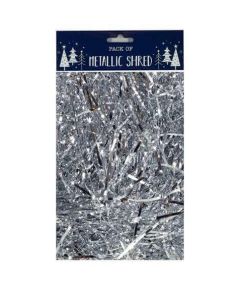 Silver Metallic Shred Partisan