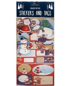 1 Pack Of 30 Stickers & Tags
