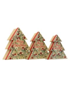 3pc Nested Tree Boxes