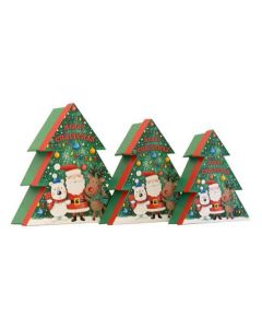 3pc Nested CuteTree Boxes