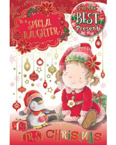 Daughter's 1st Christmas C75 Pk6 Xpress Yourself