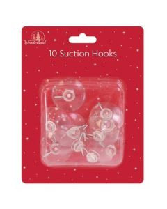 10 Large Suction Hooks Tallon