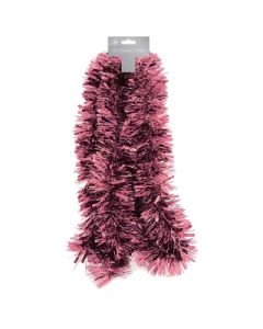 2m Chunky Tinsel - Blush Pink Tallon