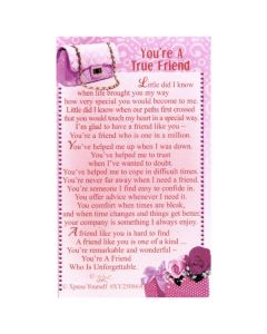 True Friend Wallet Cards Xpress Yourself
