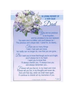Dad Pk6 Graveside Cards Xpress Yourself