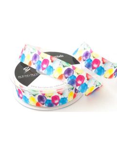 25mm Balloons Ribbon On 20M Reel