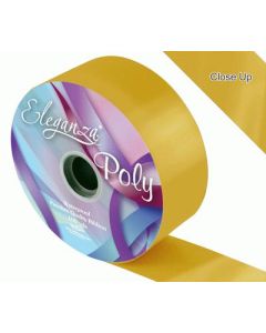 50mm Eleganza Poly Ribbon Gold