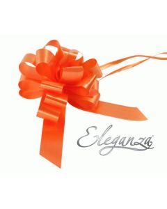 30mm Eleganza Pull Bow Orange 30pk
