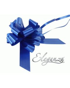 30mm Eleganza Pull Bow Royal Blue 30pk
