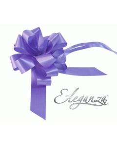 Eleganza Poly Pull Bows 30mm X 30 Pk Lavender No.45