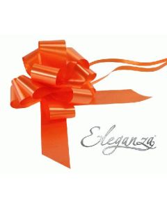 Eleganza Poly Pull Bows 50mm X 20 Pk Orange No.04