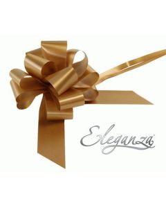 50mm Eleganza Pull Bow Gold 20pk