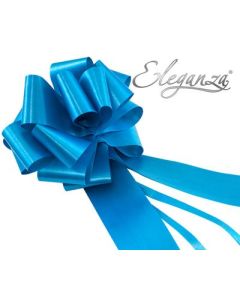 50mm Eleganza Pull Bow Turquoise 20pk