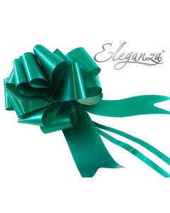 50mm Eleganza Pull Bow Emerald Green 20pk