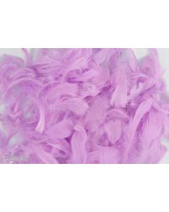 Feathers Mixed sizes 3"-5" 50g bag Pastel Lavender No.45 Eleganza